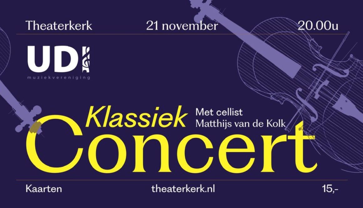 Klassiek concert poster